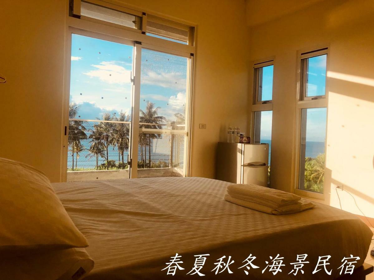 春夏秋冬海景民宿ocean View Motel Chenggong Exteriör bild